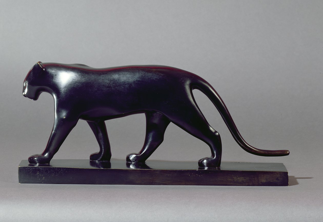 Svart panter (bronse) av Francois Pompon