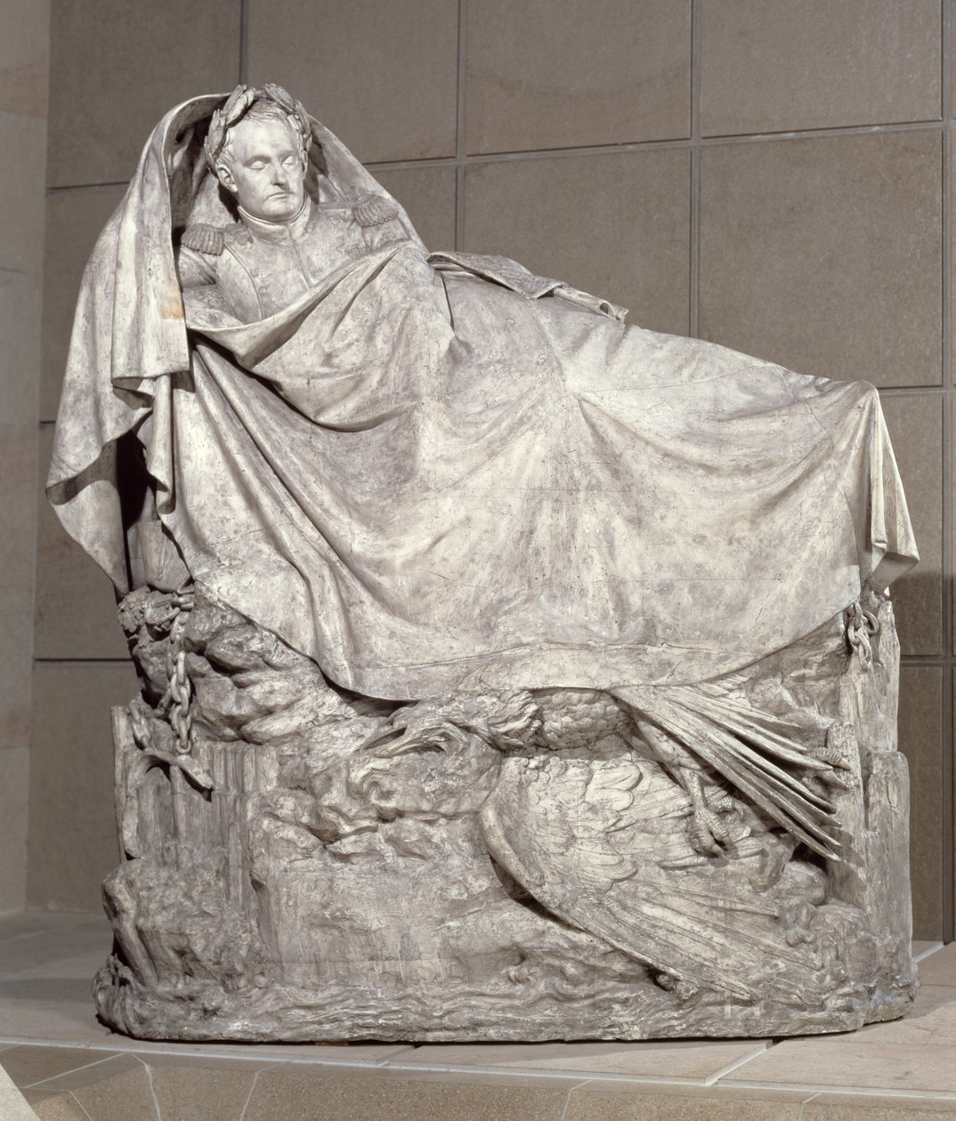 Napoleons (1769-1821) Awakening to Immortality, 1846 (marmor) av Francois Rude