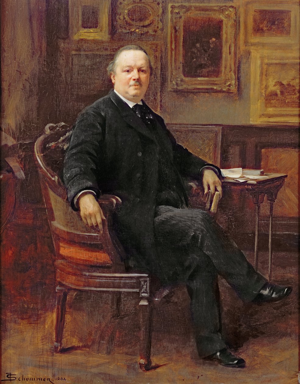 Jean-Baptiste Foucart (1823-98) 1894 av Francois Schommer