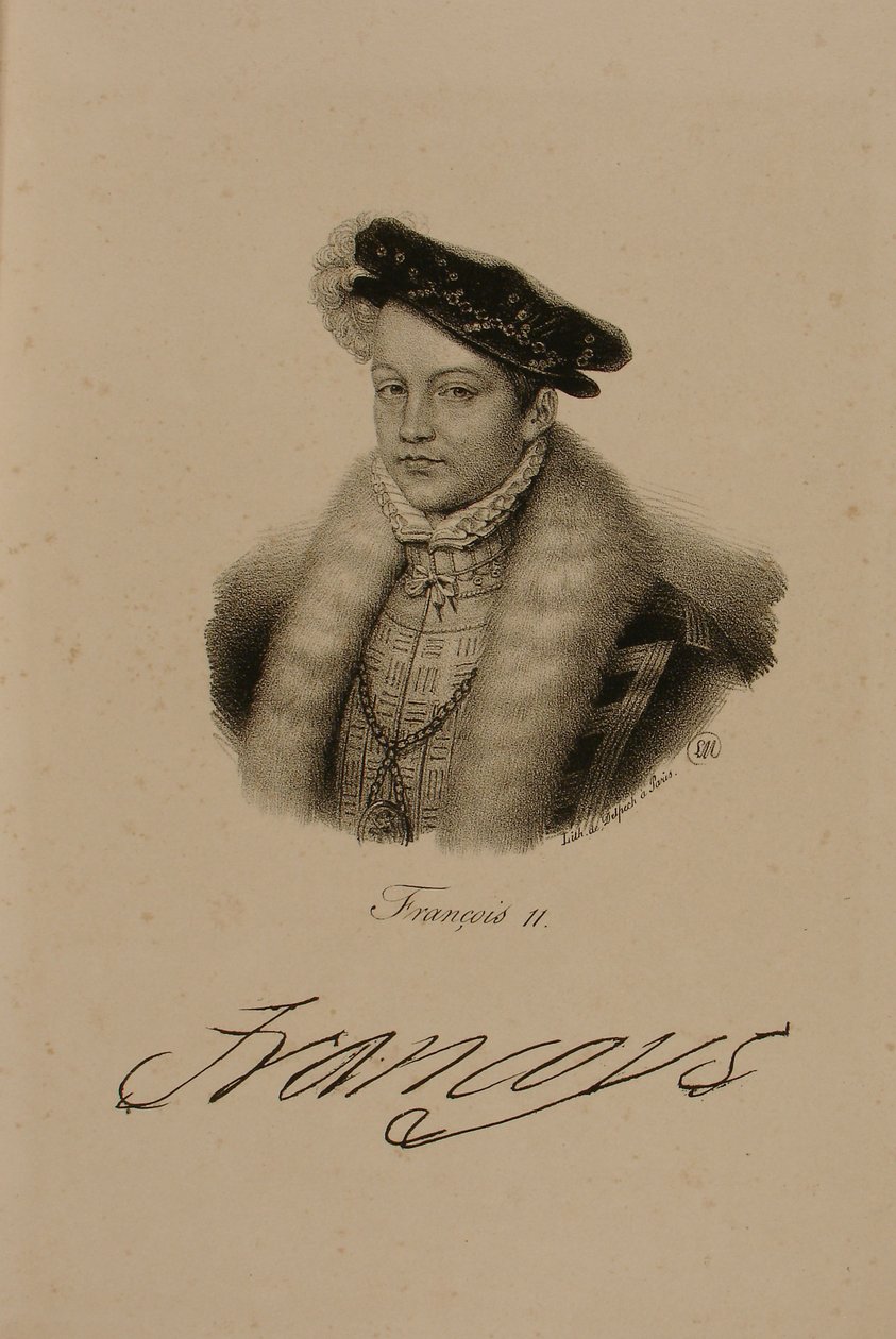 Frans II (1544–60) av Francois Seraphin Delpech