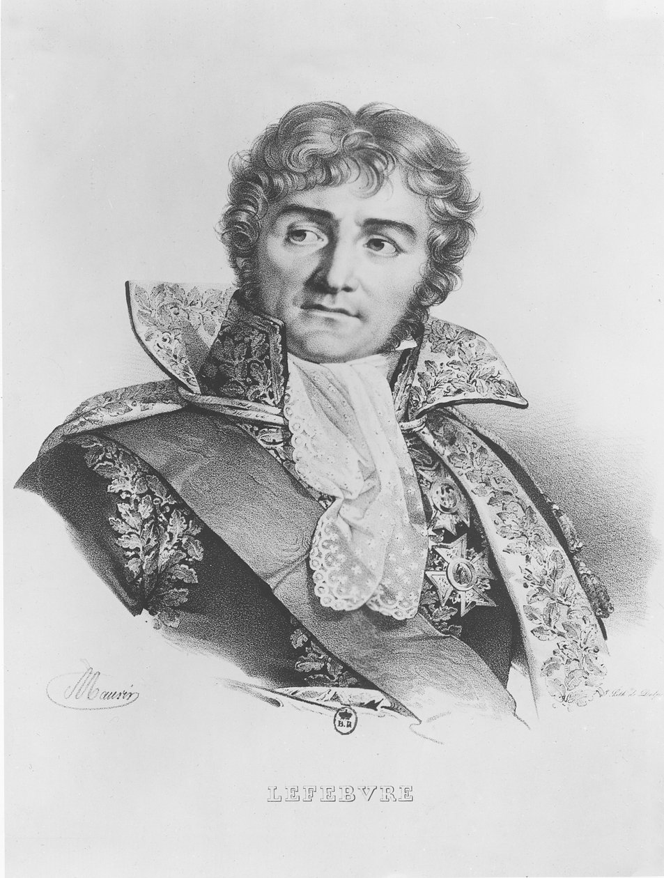 Francois Joseph Lefebvre av Francois Seraphin Delpech