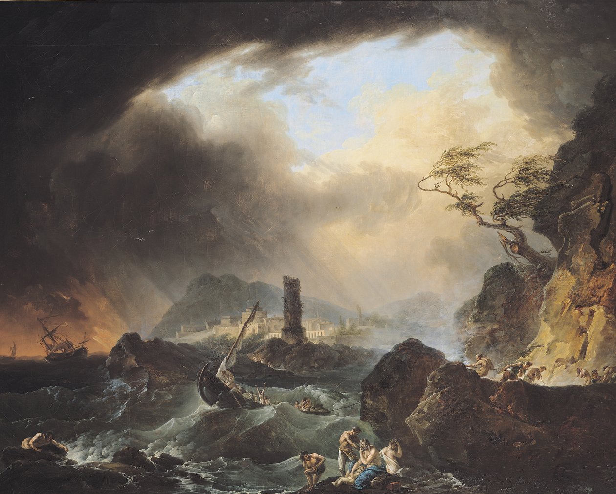 Stormen av Francois Valentin Gazard