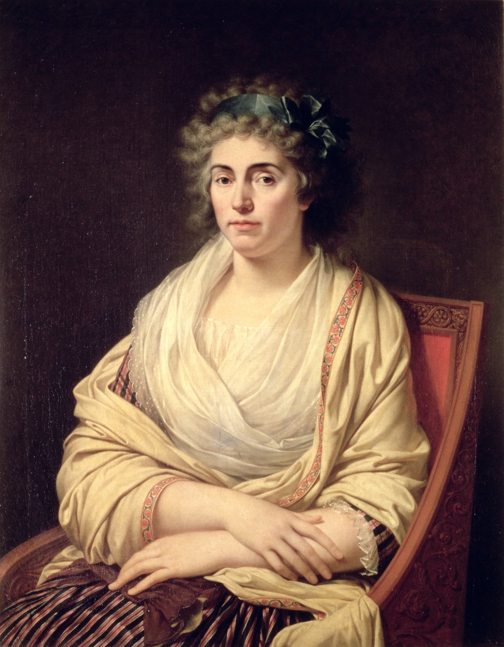 Louise Maximilienne Caroline, grevinne av Albany (1752-1824) av Francois Xavier Fabre