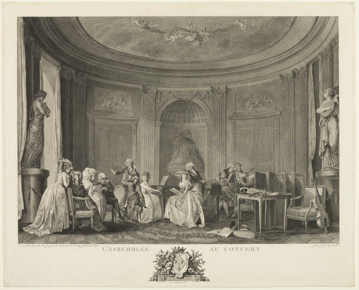 Konserten av Francois Dequevauviller