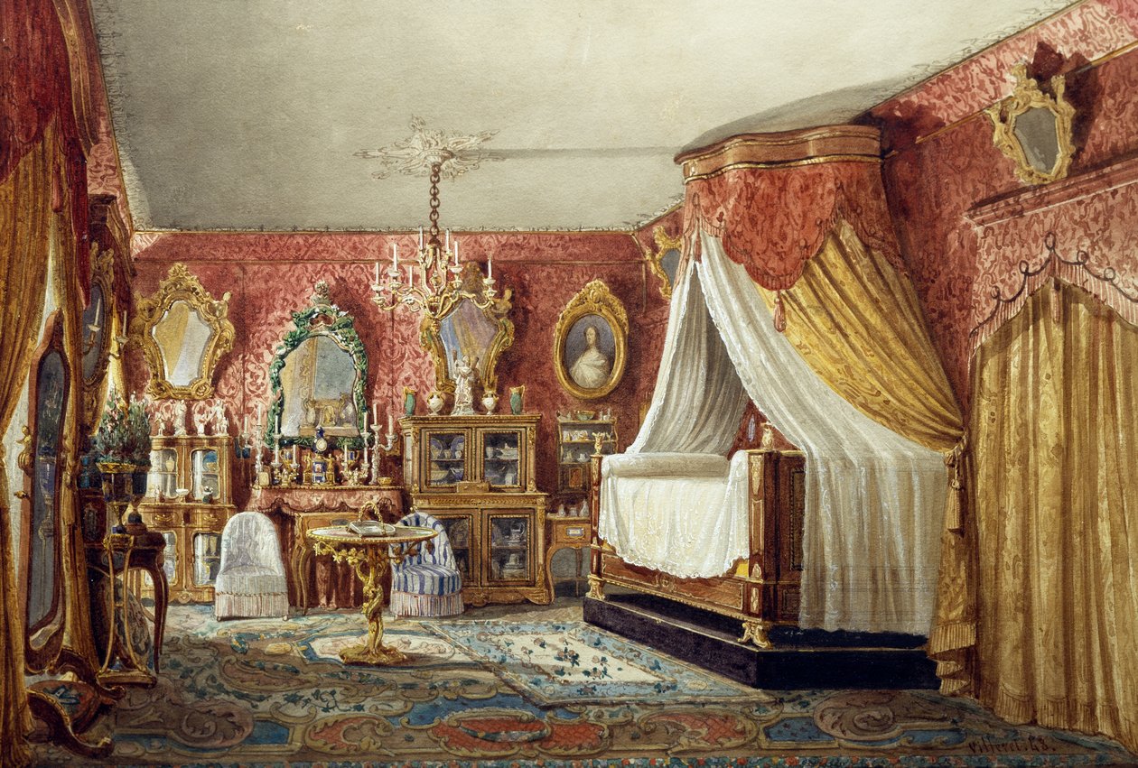 College soverom av Francois Etienne Villeret