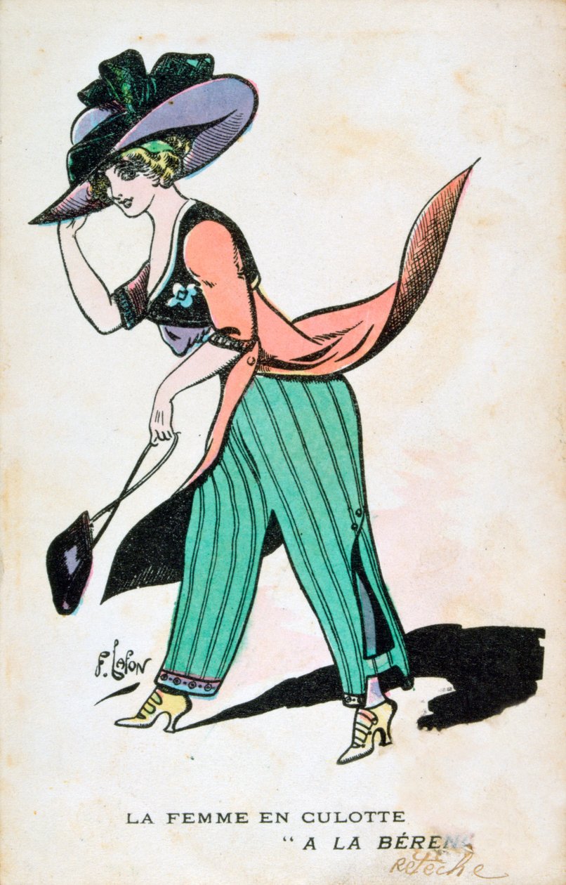 The Woman in Breeches, 1900-tallet av Francois Lafon