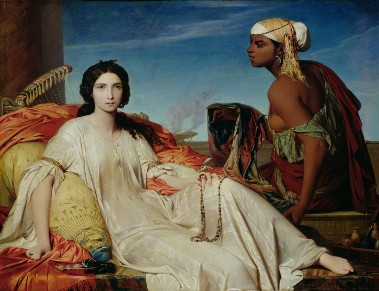 Odalisque, 1844 av Francois Leon Benouville