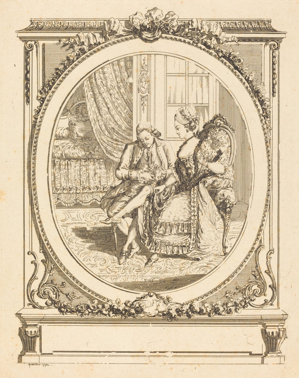 strømpebåndet av Francois Marie Isidore Queverdo