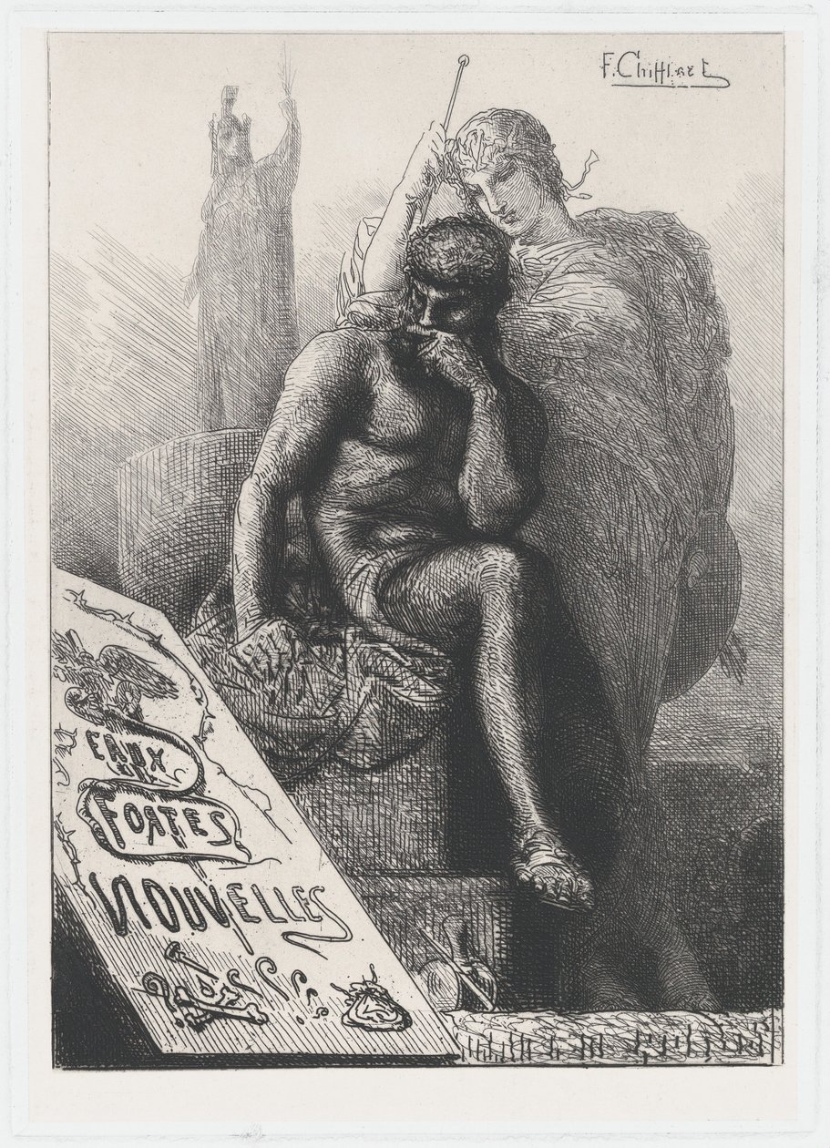 New Strong Waters, 1876. av Francois Nicolas Chifflart