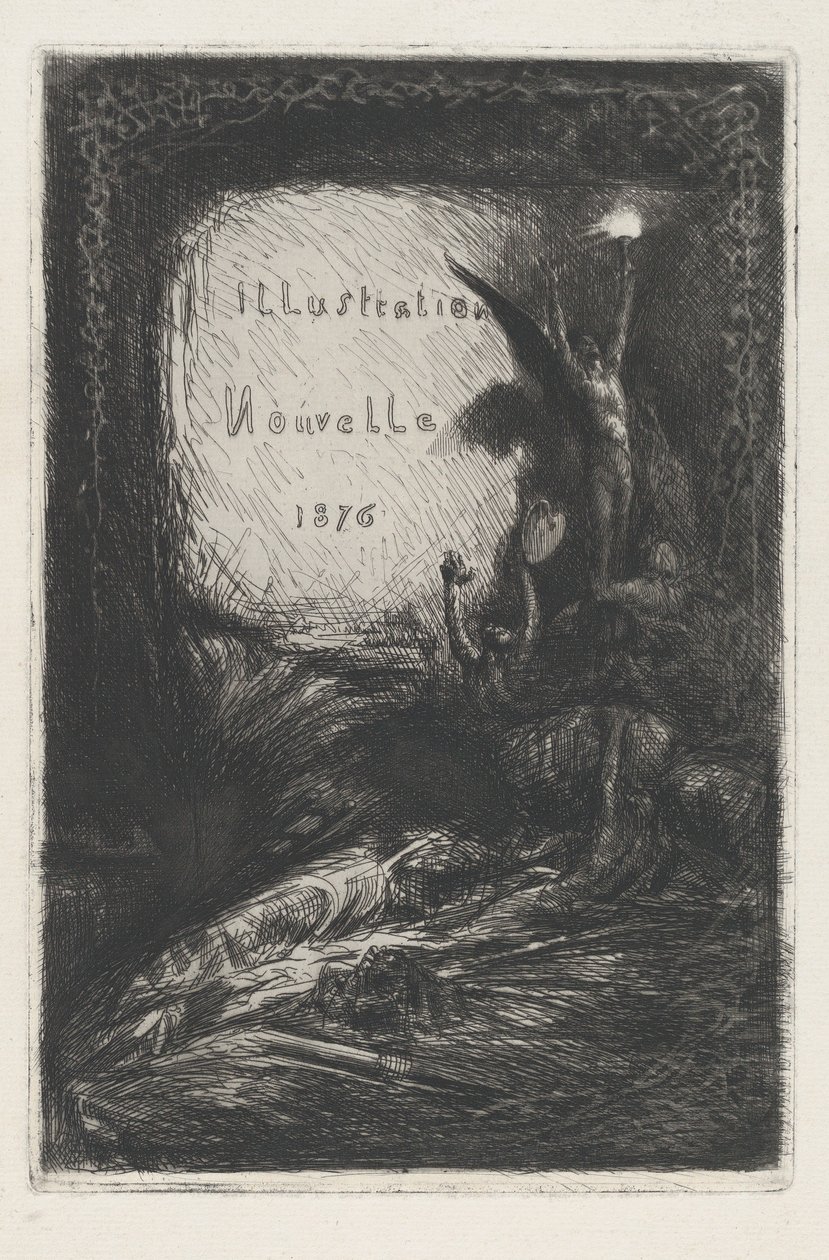 Ny illustrasjon, 1876. av Francois Nicolas Chifflart