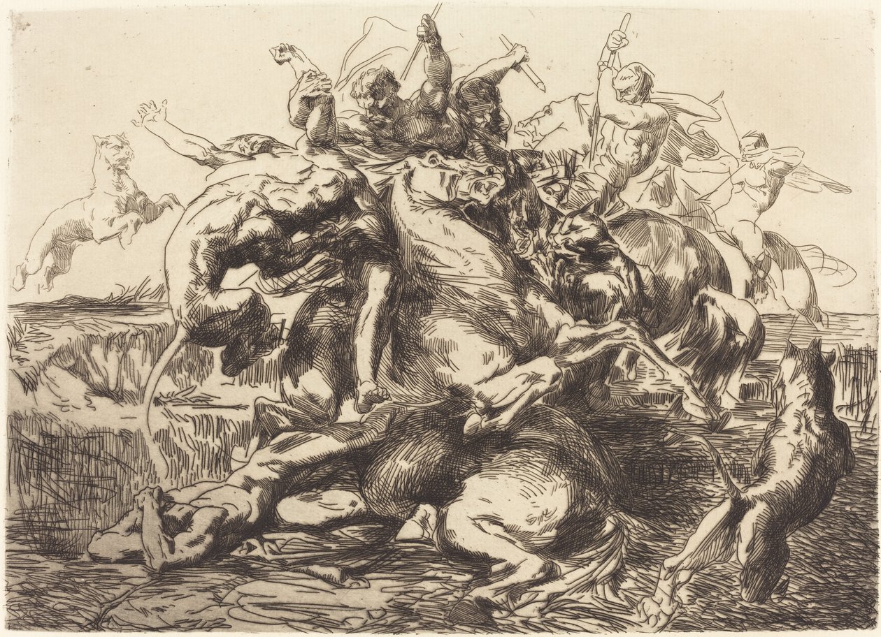 Overraskelse av Francois Nicolas Chifflart