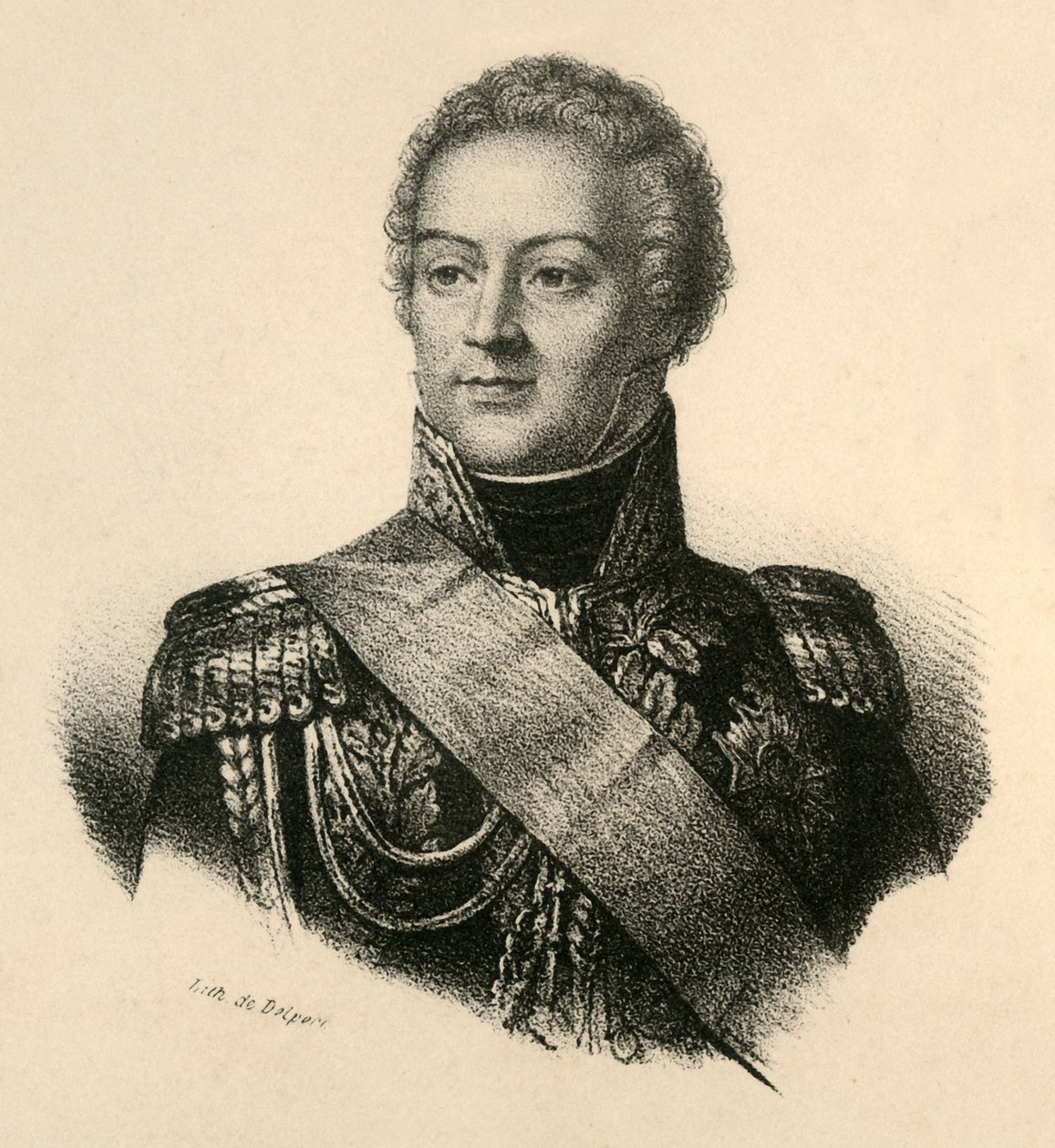 Berthier, 1753-1815, c1830. av Francois Seraphin Delpech