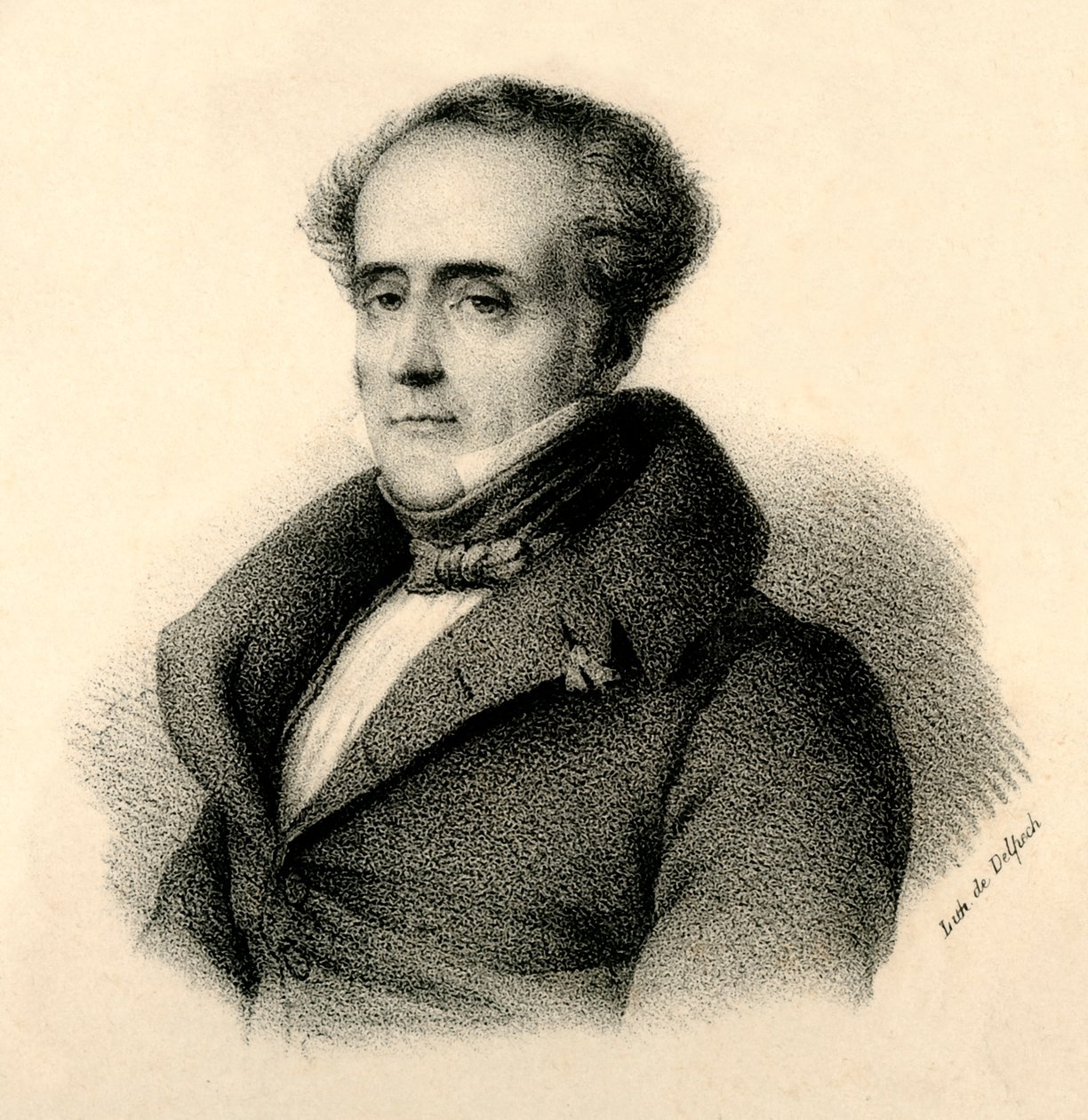 Chateaubriand, 1768- 1848, c1830. av Francois Seraphin Delpech