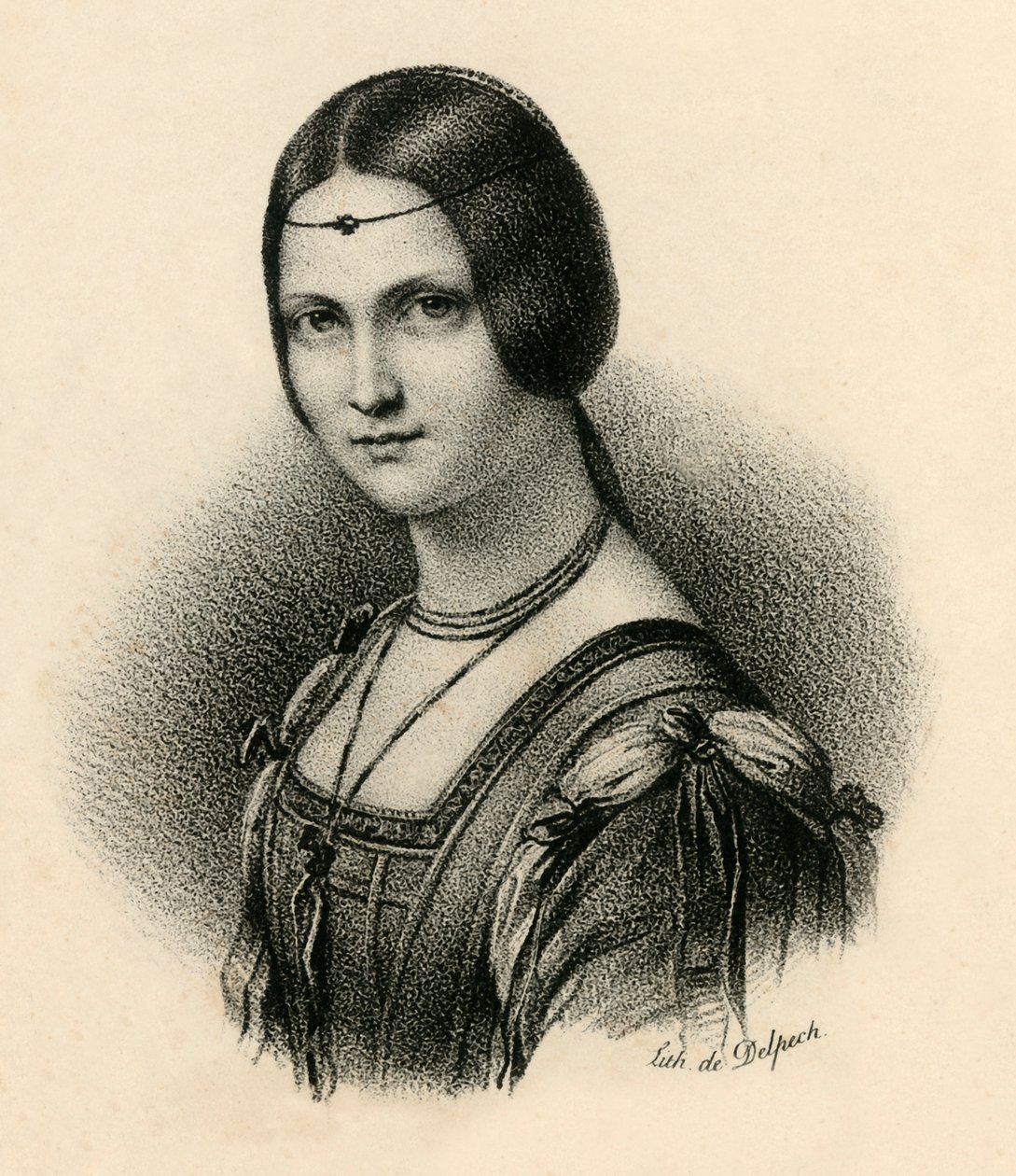 La Belle Feronnaire, c1830. av Francois Seraphin Delpech