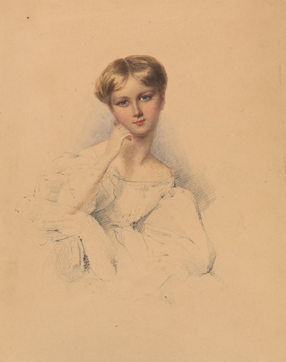 Catherine Lamb av Francois Theodore Rochard
