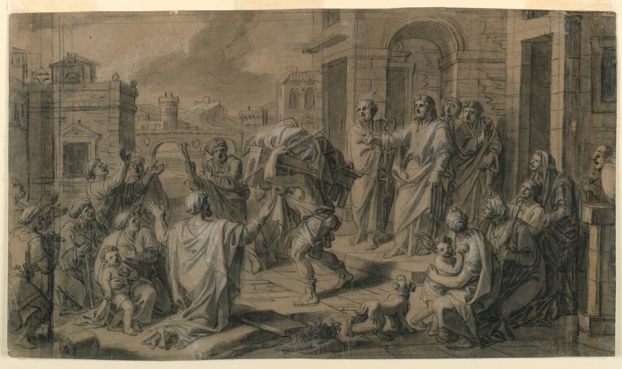 Tegning av Francois Verdier
