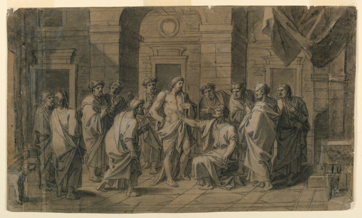 Tegning av Francois Verdier