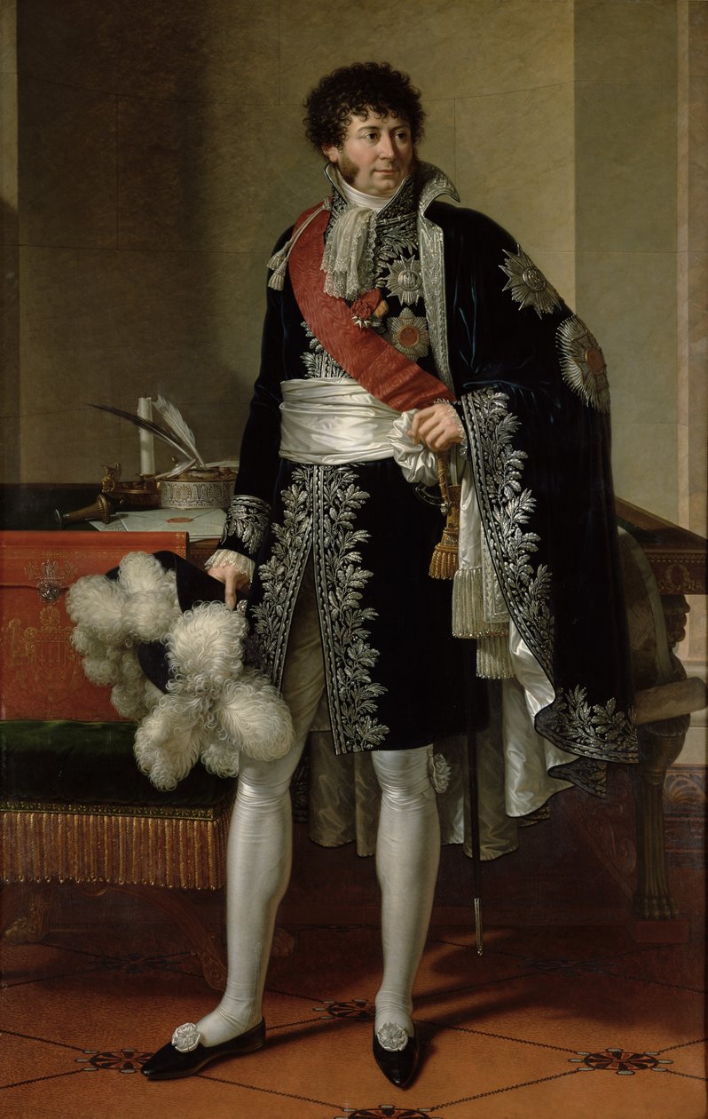 Henri-Jacques-Guillaume Clarke, hertug av Feltre (1765-1818) av Francois Xavier Fabre