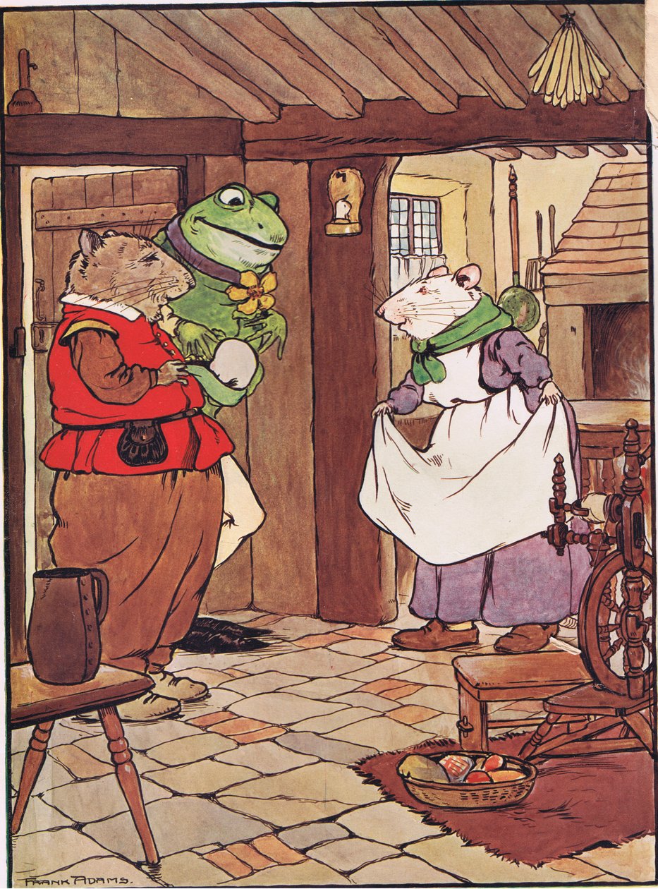 Pray Mistress Mouse are you inside, illustrasjon fra 