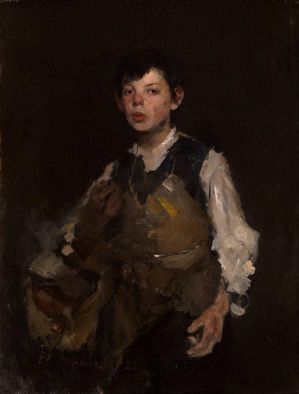 Whistling Boy av Frank Duveneck