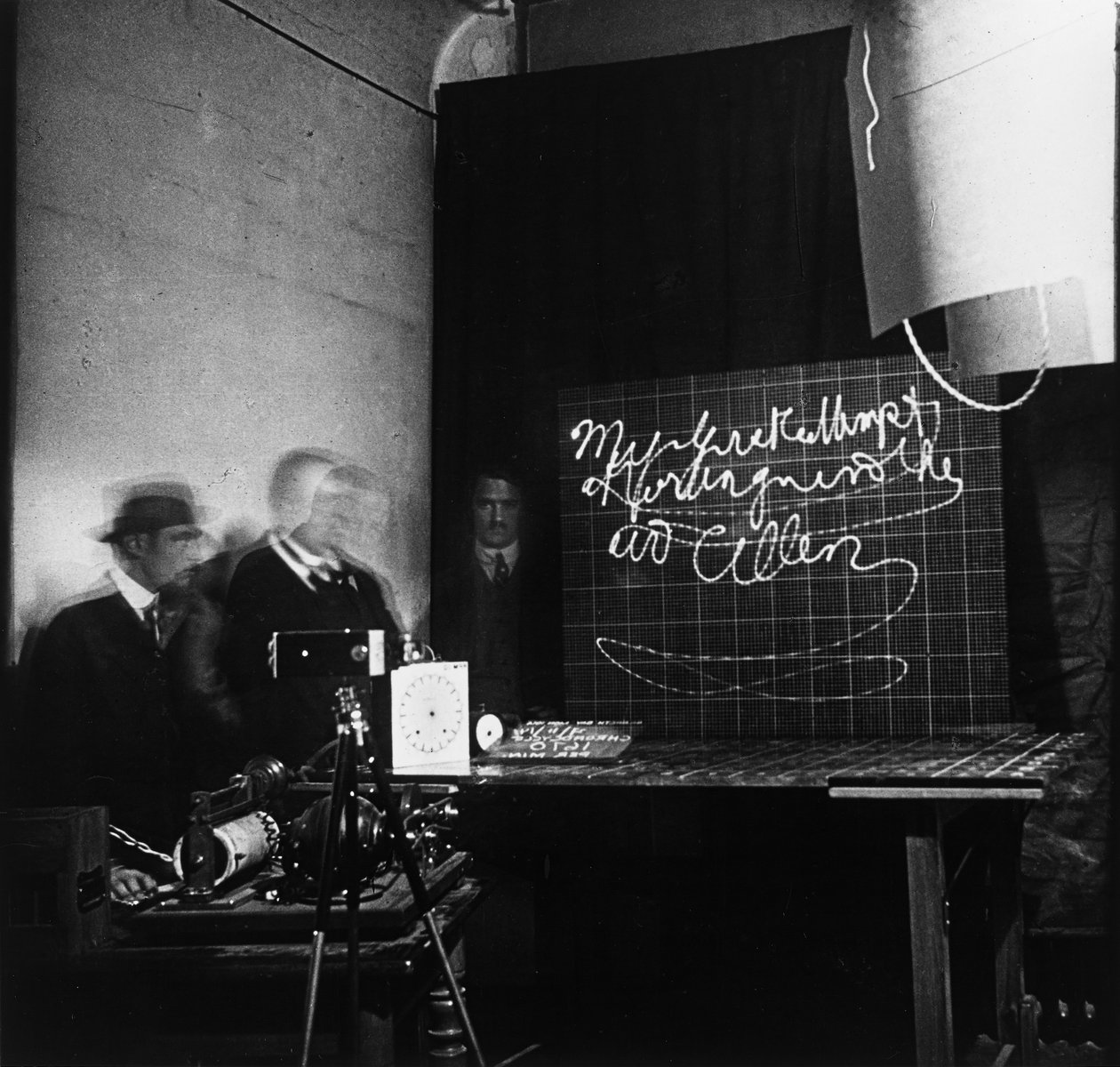 Håndskrift syklusgraf av Frank Bunker Gilbreth
