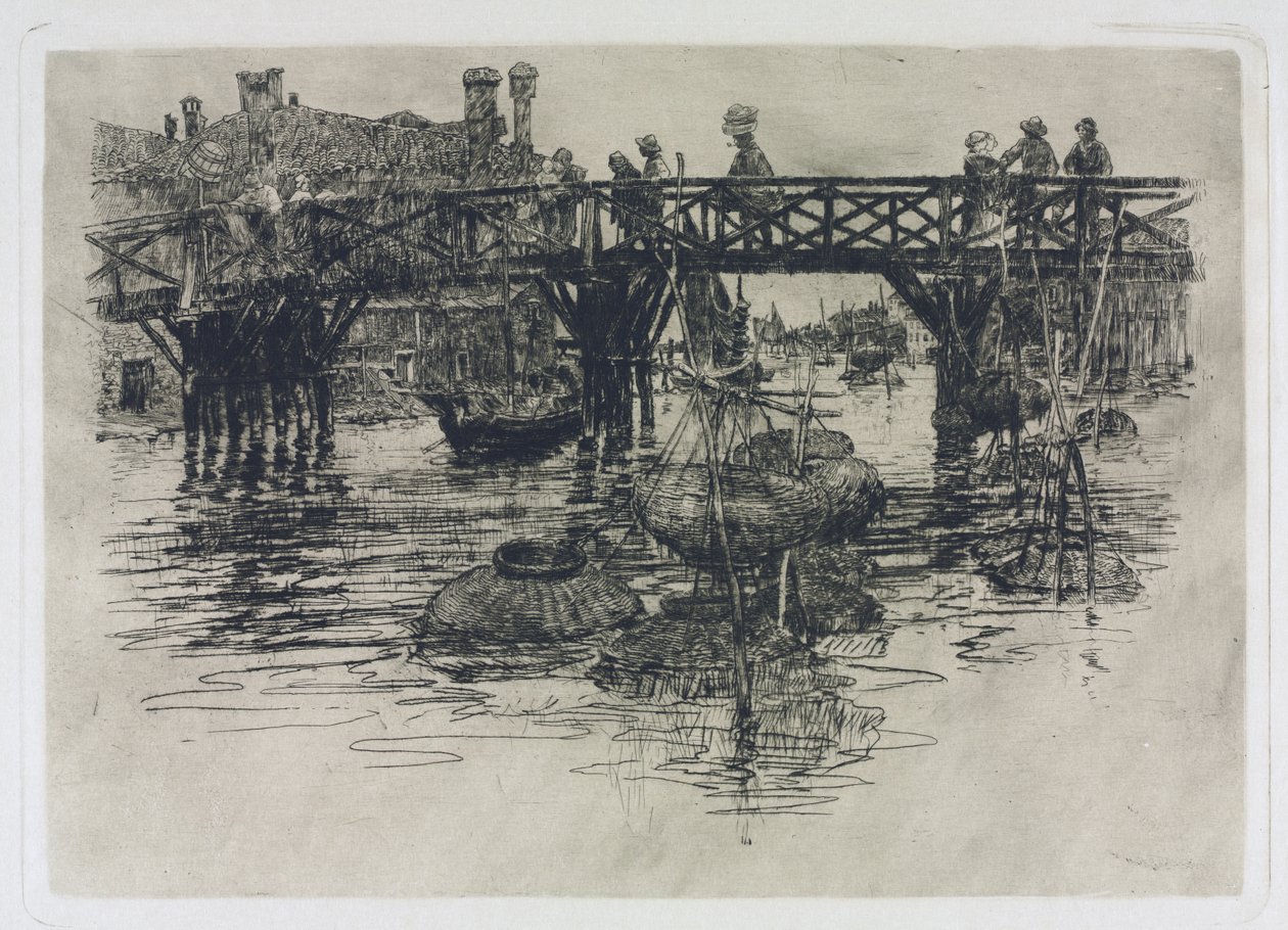 San Pietro i Castello, Venezia, 1883. av Frank Duveneck
