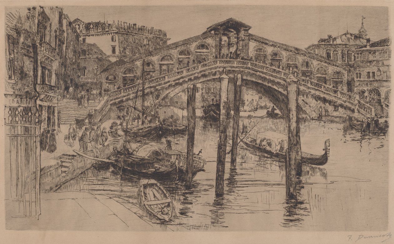 Rialto, Venezia av Frank Duveneck