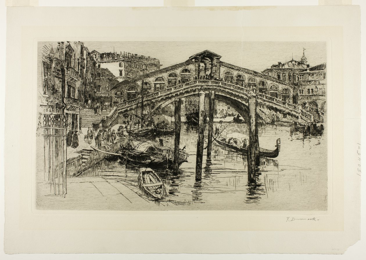 Rialto, Venezia av Frank Duveneck