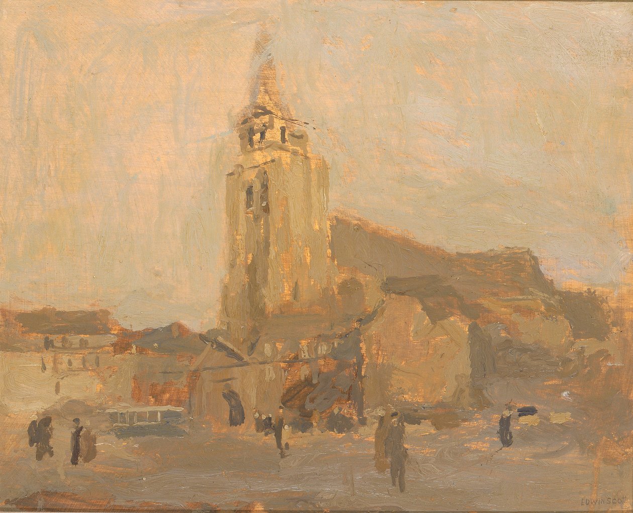 Saint Merry Church, n.d. av Frank Edwin Scott