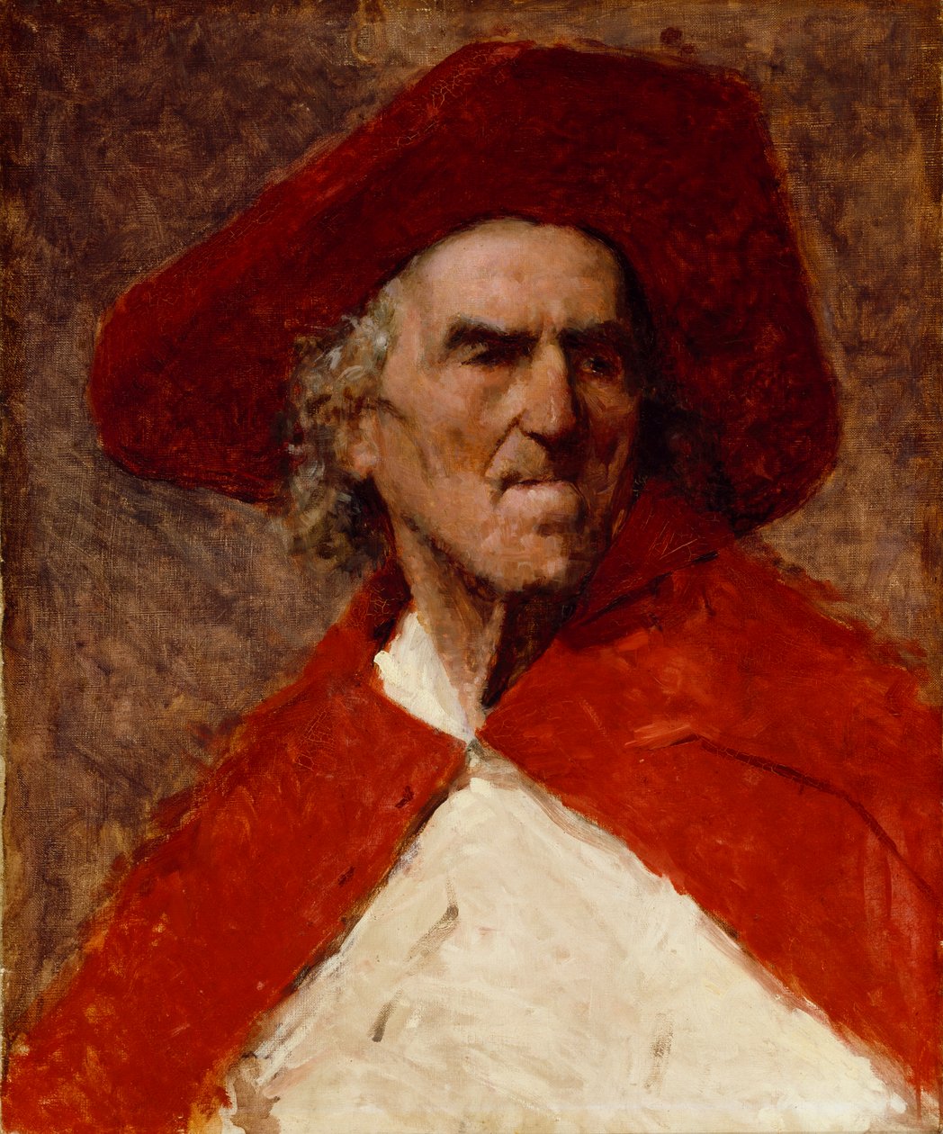 Mann i den røde hatten. av Frank Edwin Scott