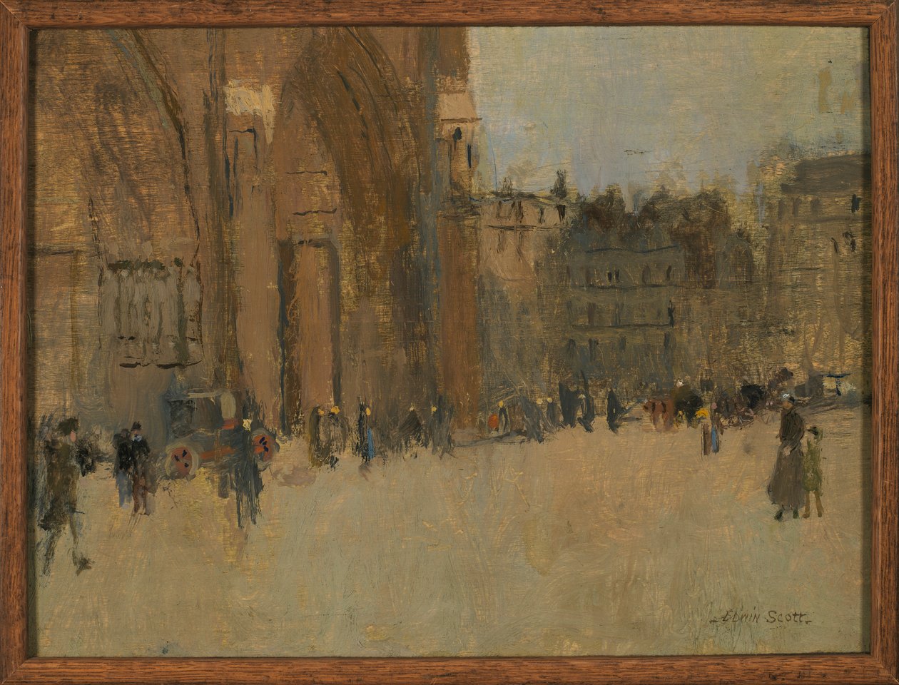 Notre Dame nr. III, n.d. av Frank Edwin Scott