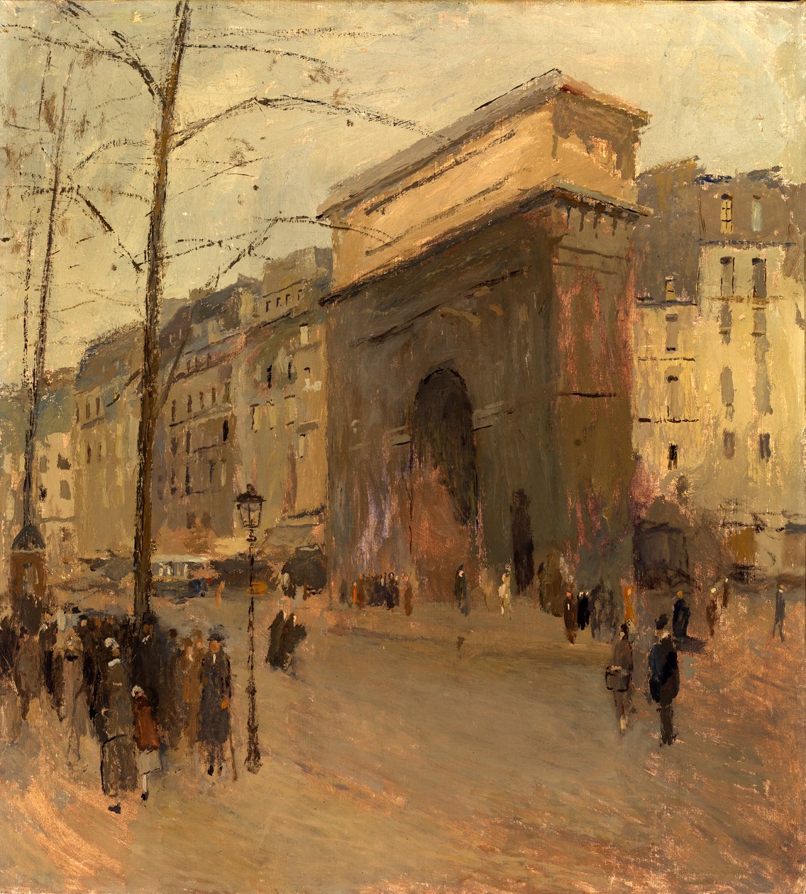 Porte St. Denis, n.d. av Frank Edwin Scott