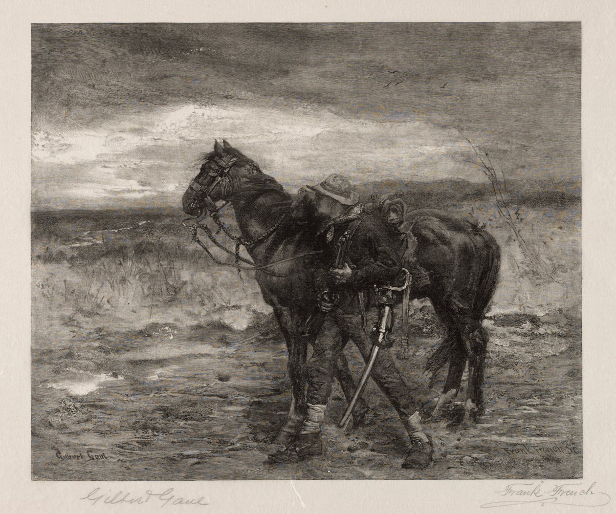 I fiendens land, 1887. av Frank French