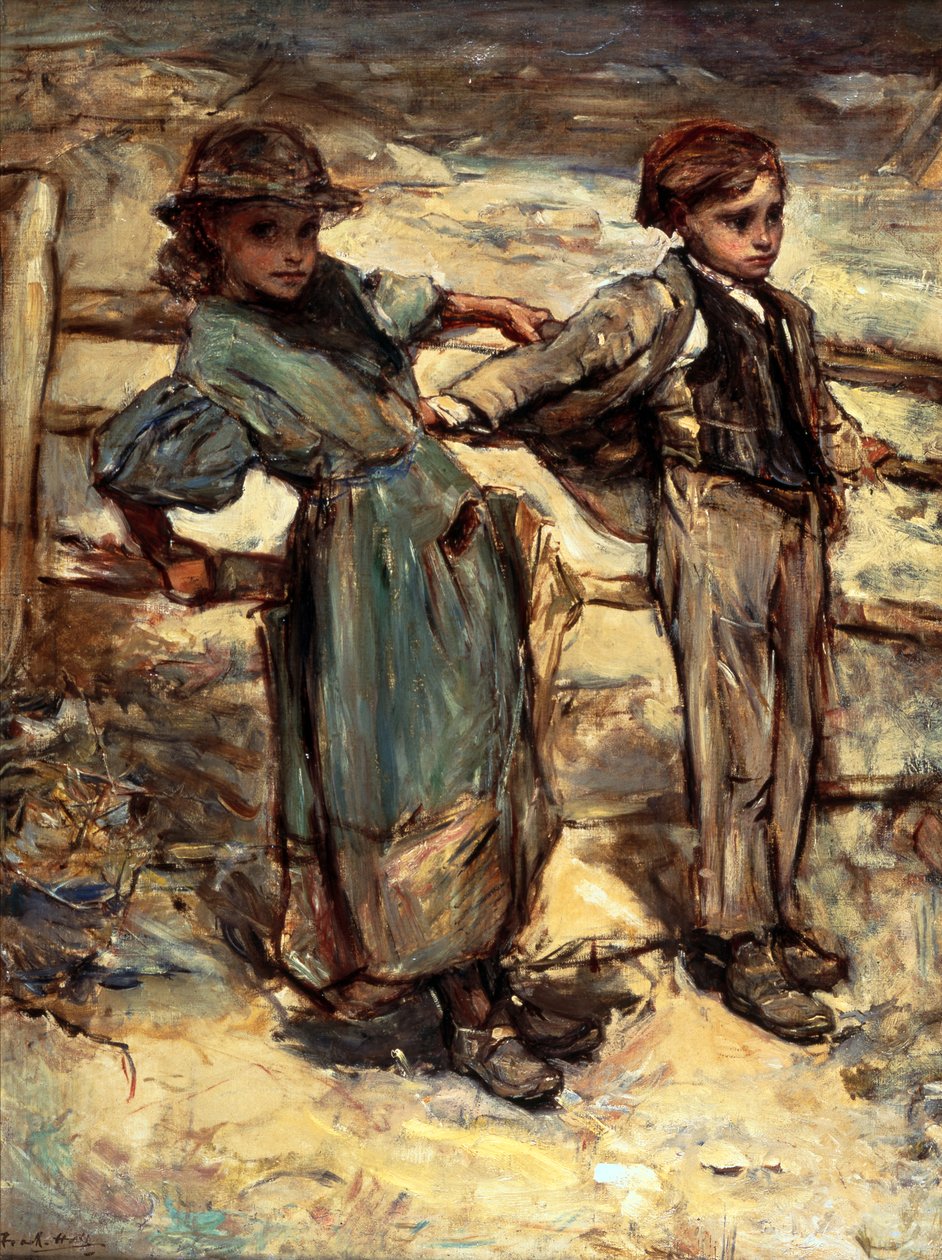Children of the Sea (olje på lerret) av Frank Holl