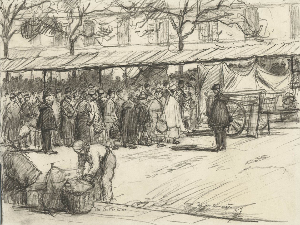 The Butter Line, 1917 av Frank Milton Armington