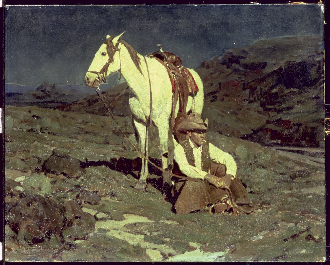 The Night Hawk av Frank Tenney Johnson