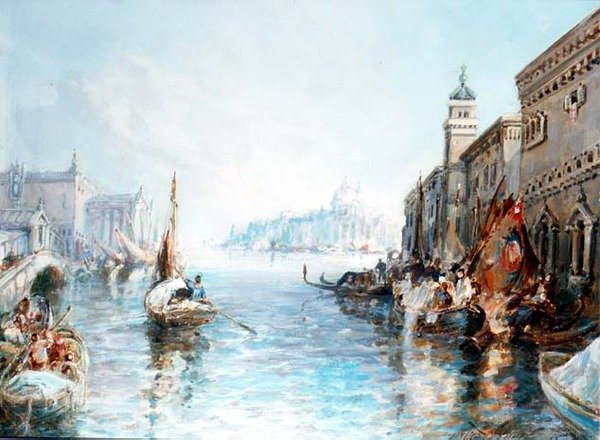 Venezia (en av et par) av Frank Wasley