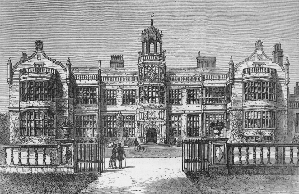 Ingestre Hall, Staffordshire, 1882 av Frank Watkins