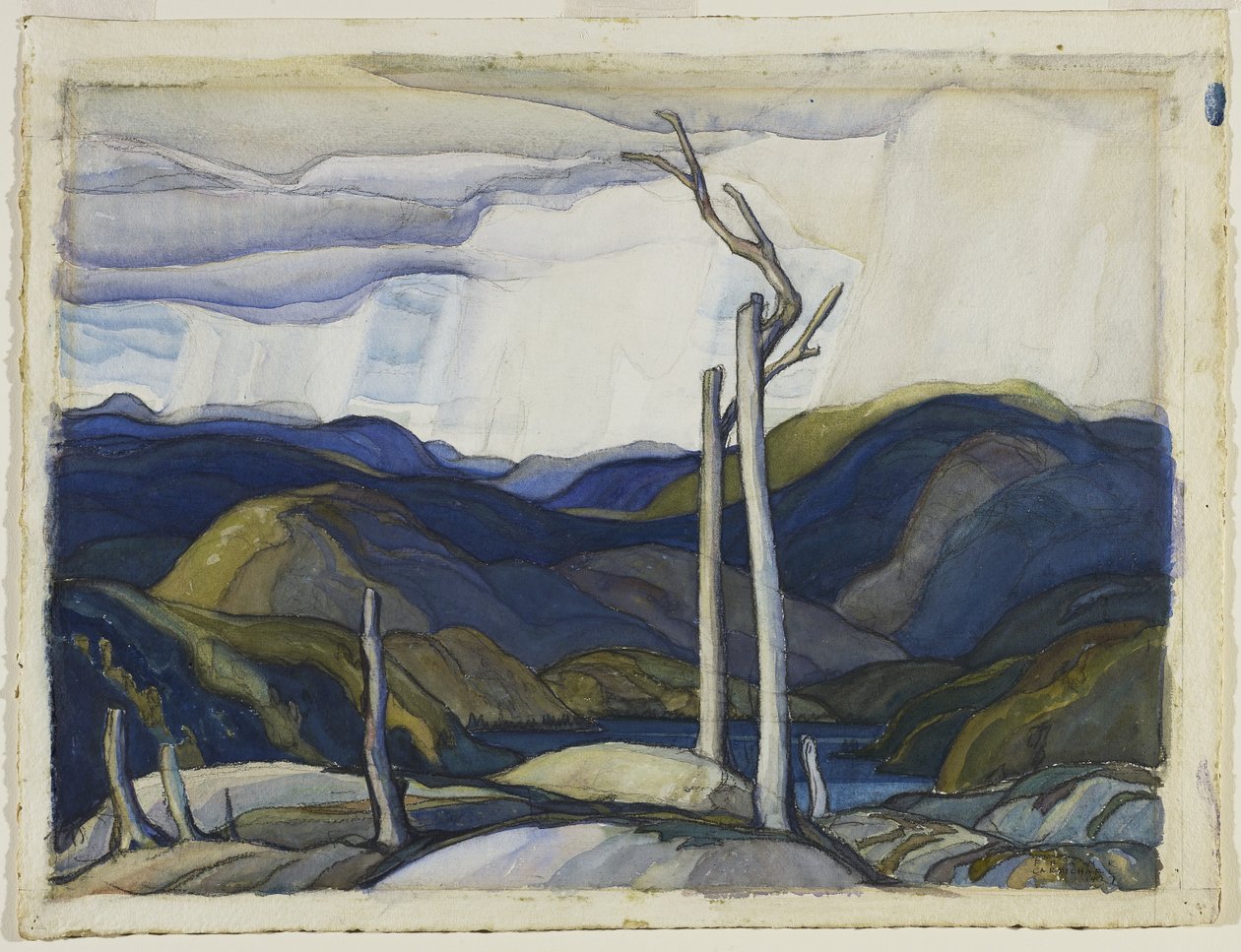 Snøskyer av Franklin Carmichael