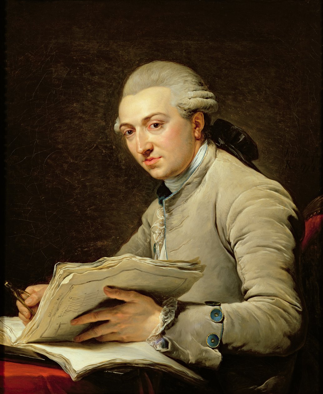 Pierre Rousseau (1750-1810) 1774 av François André Vincent