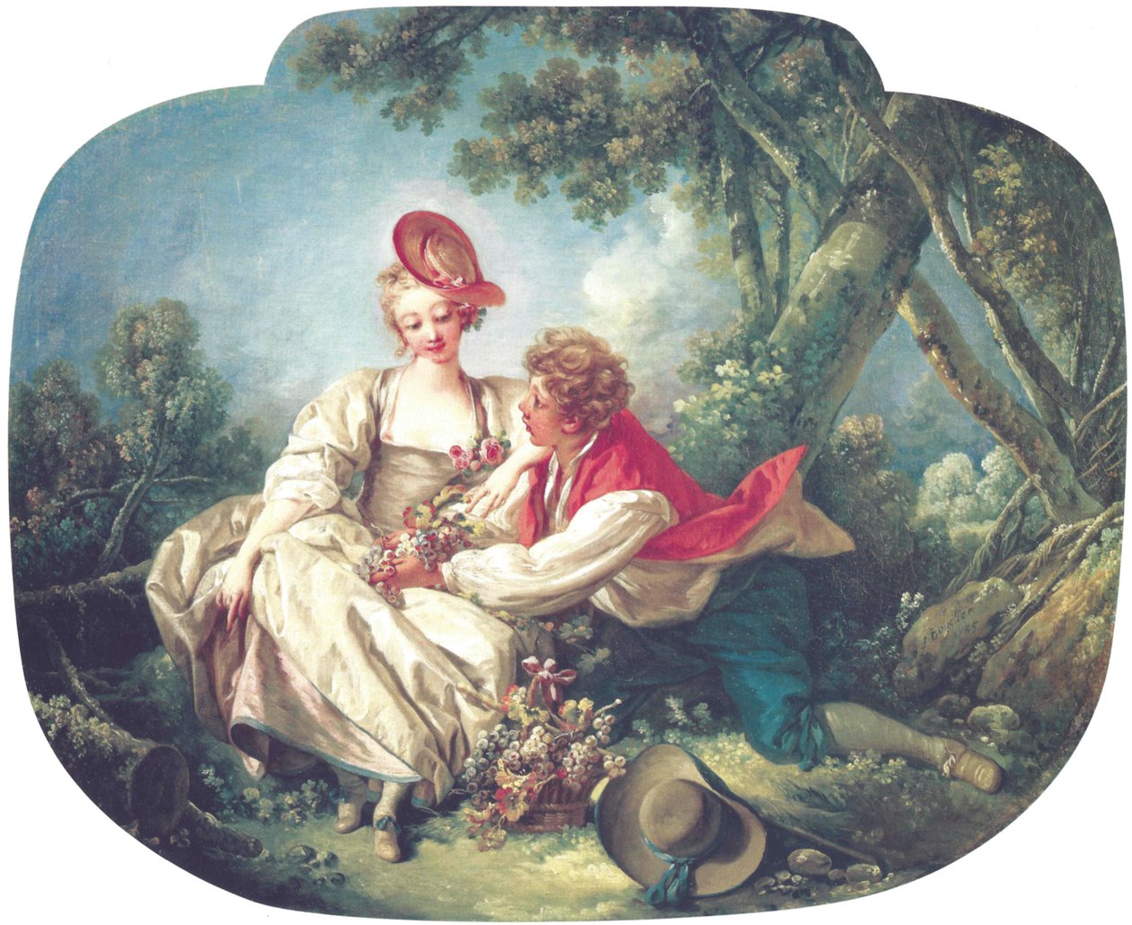 De fire sesongene: høst av François Boucher