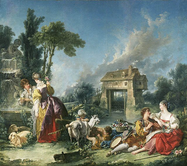 Kjærlighetens kilde av François Boucher