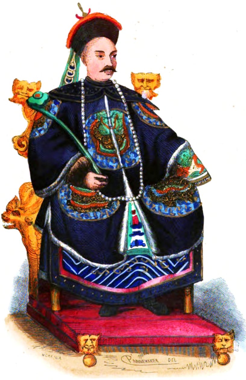 Auguste Wahlen, Mores, bruk og kostymer for alle verdens mennesker, bind 1. Utgiver La Librairie historique-artistique, 1843 av François Pannemaker