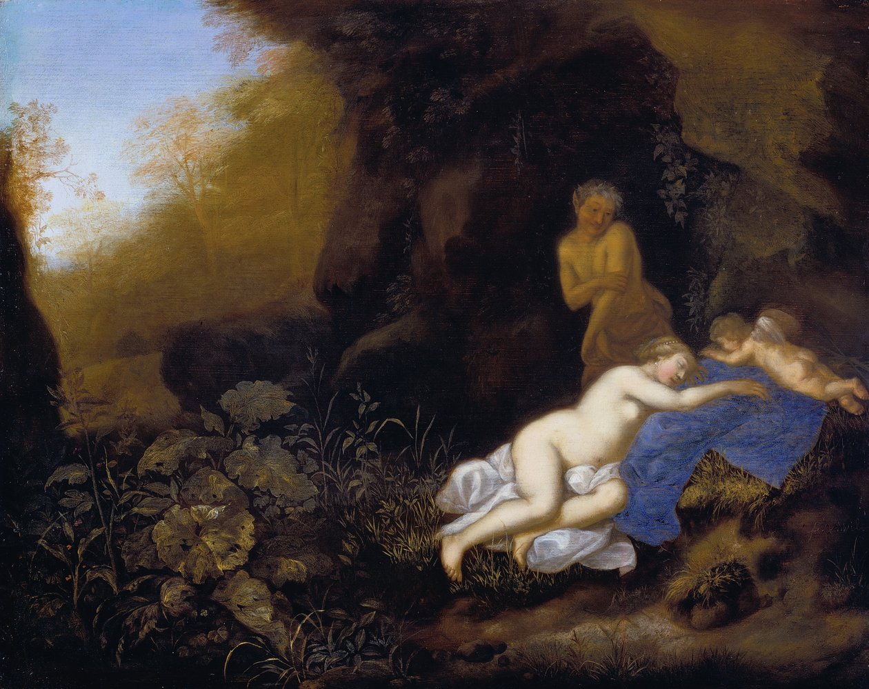 Jupiter og Antiope av François Verwilt