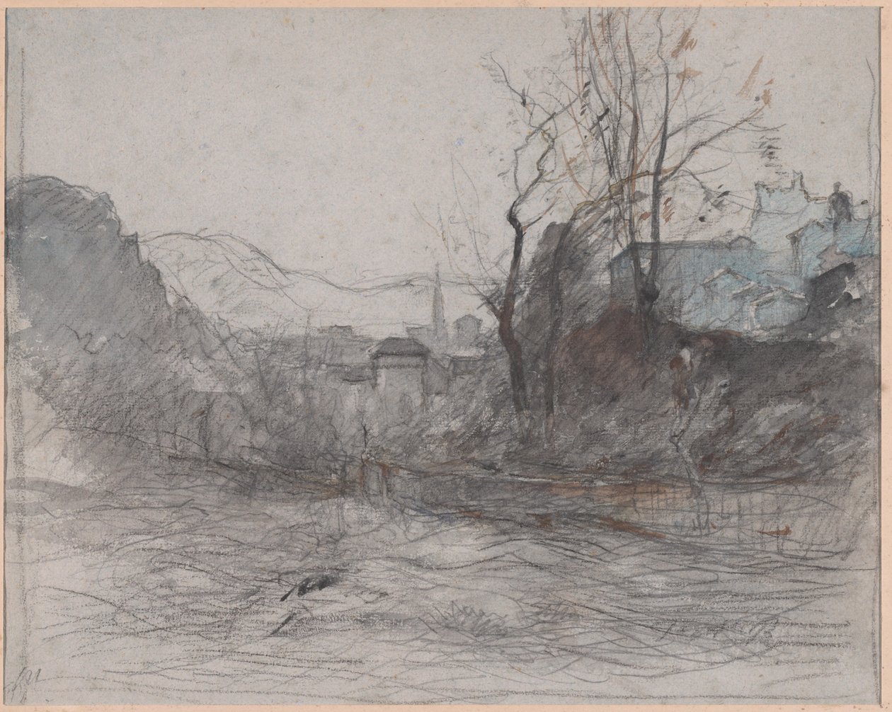Nærmer seg Morestal av François Auguste Ravier
