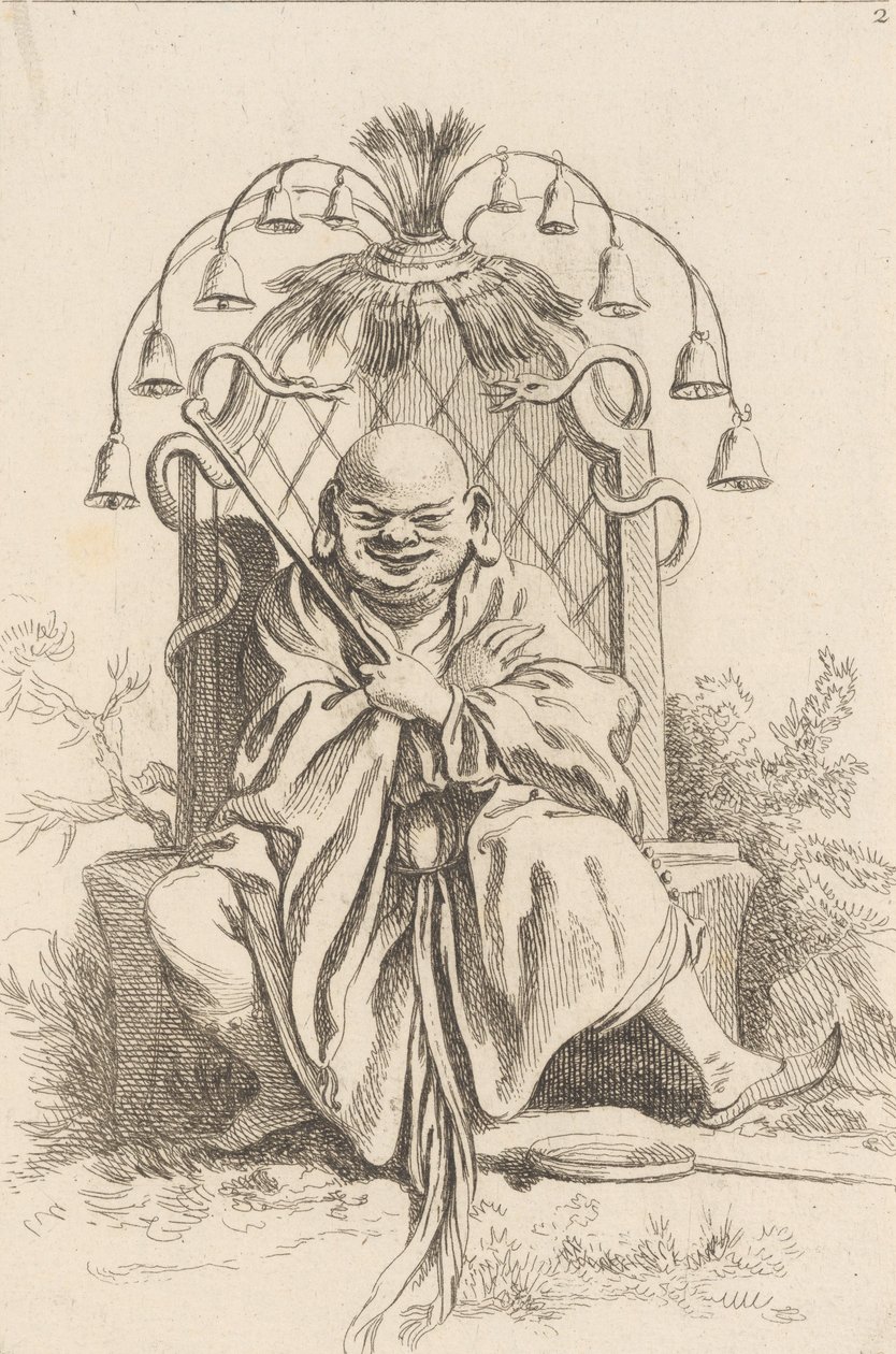 Kinesisk lege, 1738-45. av François Boucher