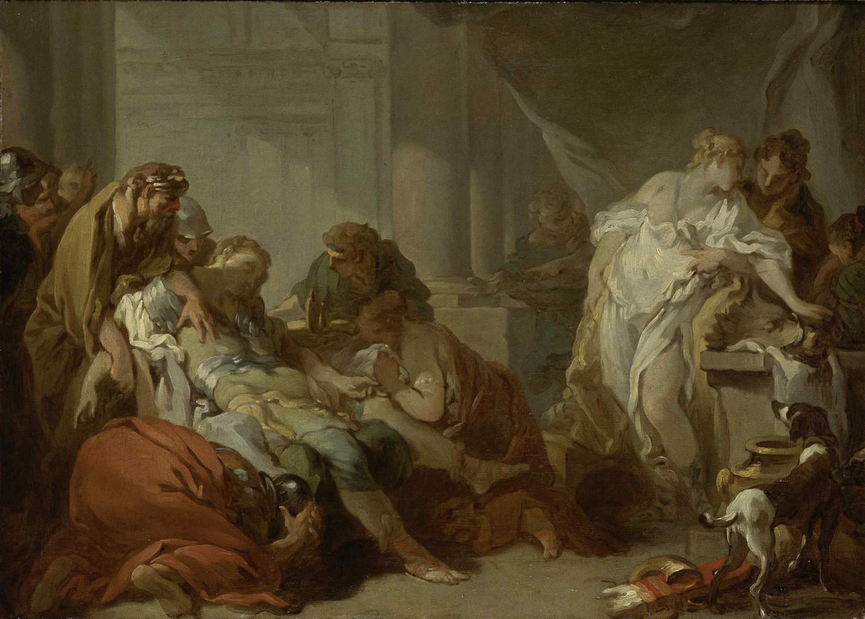 Meleagers død, 1727. av François Boucher