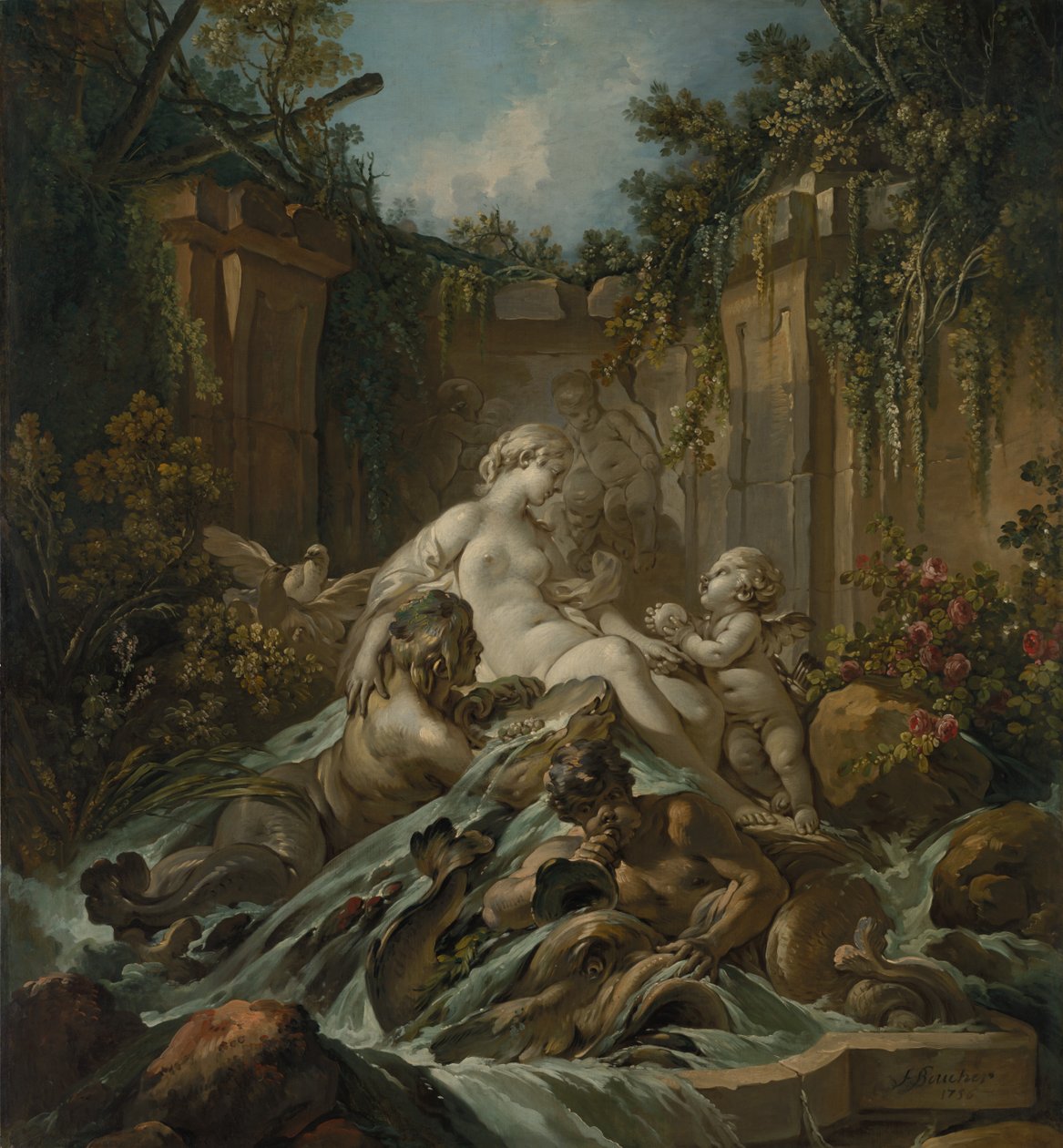 Venusfontene, 1756. av François Boucher