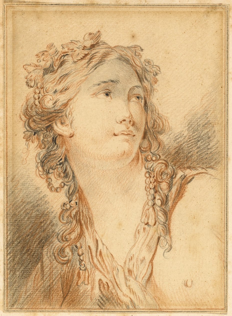 Leder for Bacchante av François Boucher