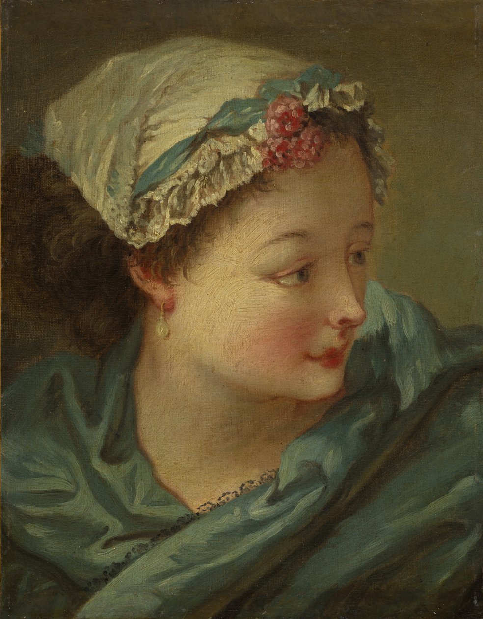 Leder for en ung kvinne av François Boucher
